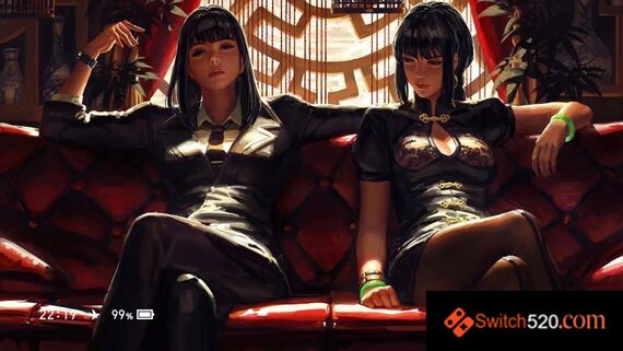 switch主题–《暗黑女孩》