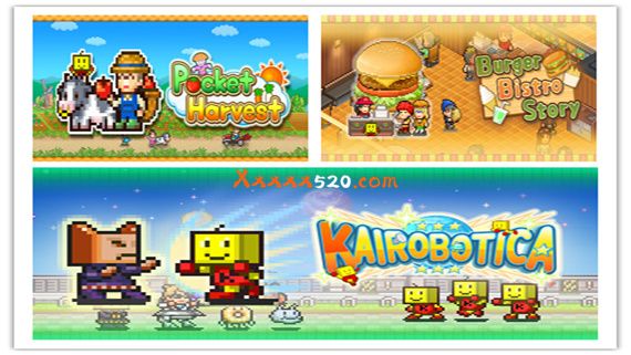 开罗物语合集12|官方中文|星之开罗君 +晴空农场物语+创意汉堡物语|3合1|解压即撸|